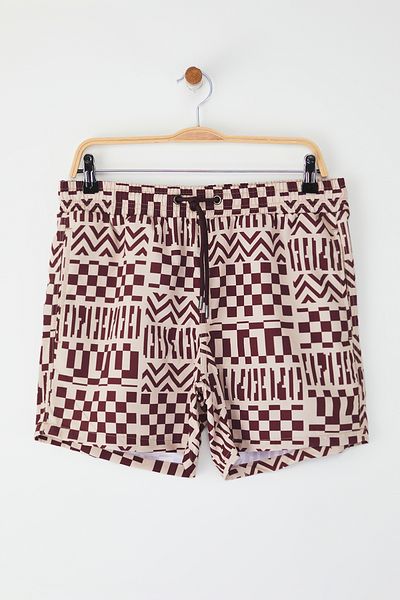 Trendyol Collection Beige Standard-Seeshorts TMNSS25DS00003