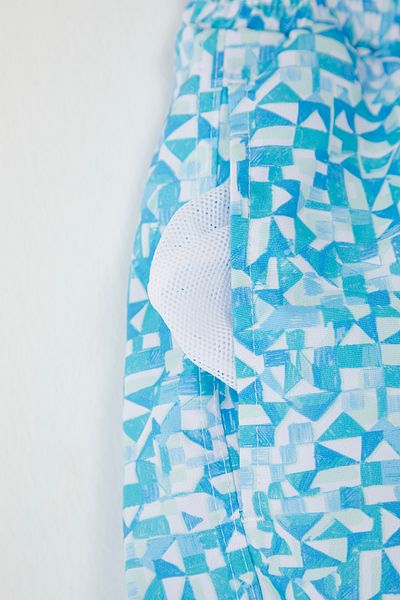 Trendyol Collection Blaue reguläre Standard-Badebekleidung, Badeshorts TMNSS23DS00000