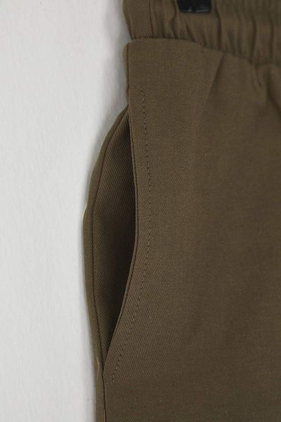 Trendyol Collection Khaki 100% Cotton Gabardine City Boy Lace-Up Shorts & Bermuda Twoss25Sr00212