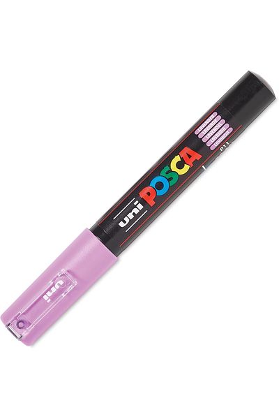 UNİ-BALL Poster Marker Posca Pc-1M 07 Lavender 6 Pack