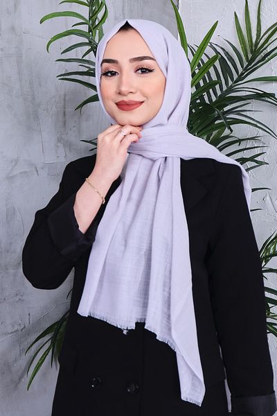 Golden Rose Solid Color Flamed Shawl