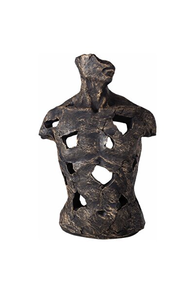 Mudo Home ABSTRACT MAN SİYAH BİBLO 10X24X36CM