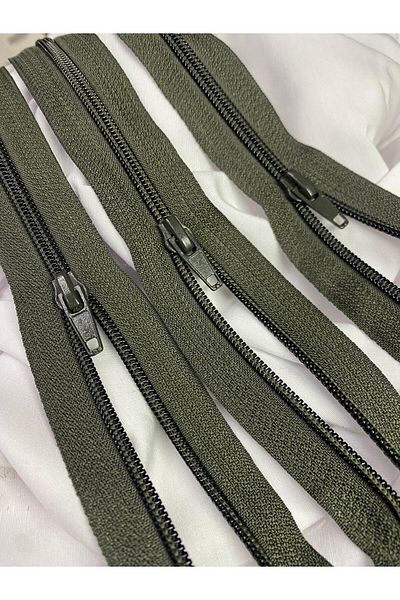 BRAVE TEKSTİL ÜRÜNLERİ Type10 Zipper Khaki 5 Pieces 27cm