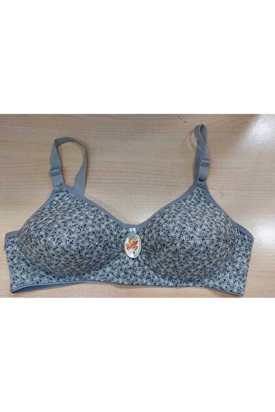 Tektaş (3 Pcs) Combed Hollow Wireless Sponge Patterned Mother Bra