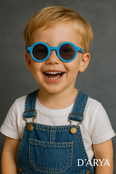 Darya Dd228 Blue Kids Sunglasses