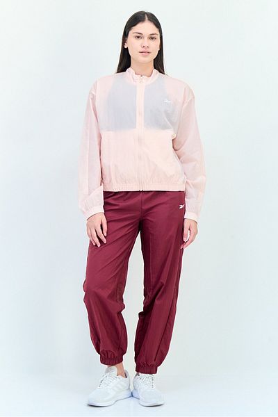 Reebok Women 2 Pieces Sportswear Fit Long Sleeve Training Tracksuits Set, Multicolor