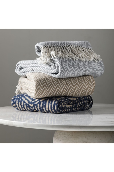 Mudo Home Etna Scotch Blanket Gray 200X220Cm