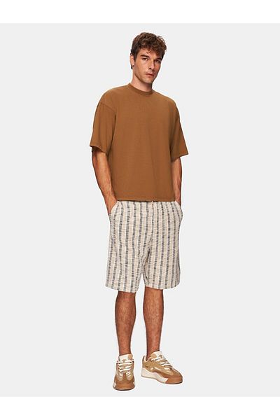 Ltb Μπλουζάκι Coffee Color