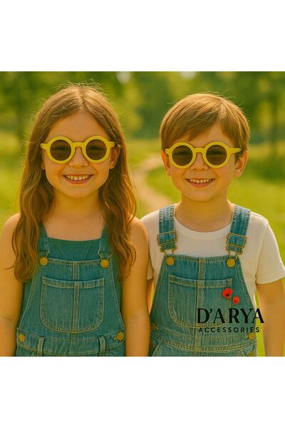 Darya Dd230 Yellow Kids Sunglasses