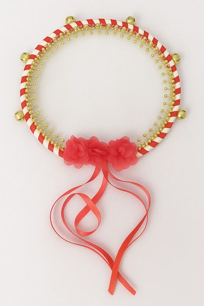 Evsay Tambourine Henna Night Henna Material Laser Rose Ribbon Tambourine Bridesmaid Tambourine, Stone Decorated Tambourine