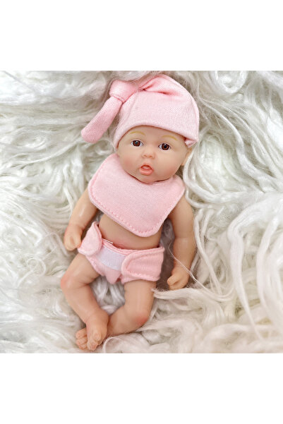 OtardDolls دمية بيبي ريبورن صغيرة مصنوعة يدويًا من السيليكون بالكامل، مقاس 6 ...