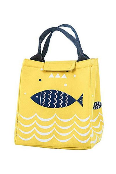 Generic Thickened Lunch Bag Handbag Student Lunch Insulation Bag Waterproof Oxford Cloth Lunch Box Bag