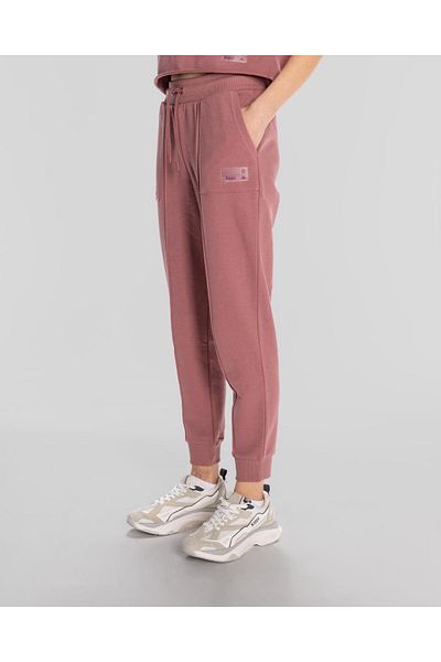 Kappa Authentic Jemima Pants Women's Dusty Rose Regular Fit Sweatpants