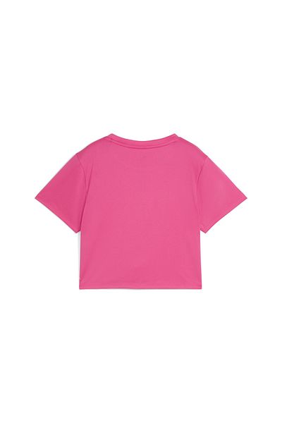 Puma Бебешка дамска розова тениска с кръгло деколте Tad Essentials