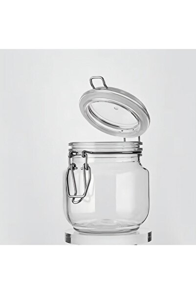 Generic Borgonovo Primizie Glass Food Jar Clear 1Liters