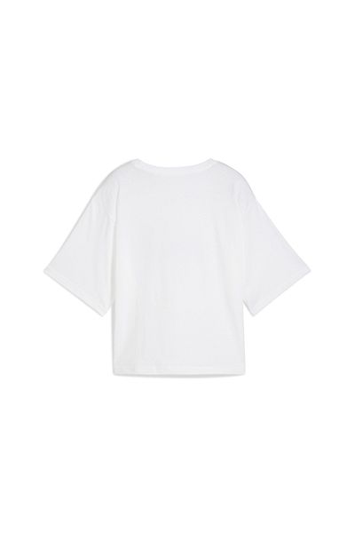 Puma Γυναικείο T-Shirt με λογότυπο Puma - Λευκό