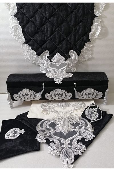 Lady Rio Seccade Set, Seccade Set with Chest, Wedding Set, Dowery Seccade, Prayer Set, Seccade, Dowery Chest