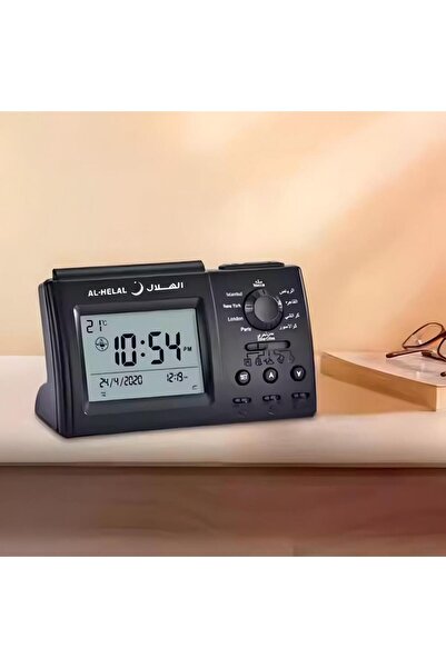 Generic Muslim Praying Islamic Azan Table Clock Multi-city Azan Clock Prayer Islamic Gifts