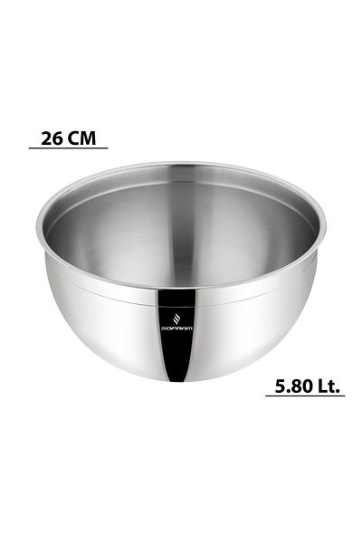 Sofram 26 cm Steel Bowl