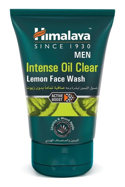Himalaya منذ عام 1930، غسول الوجه بالليمون النقي والزيت المكثف للرجال