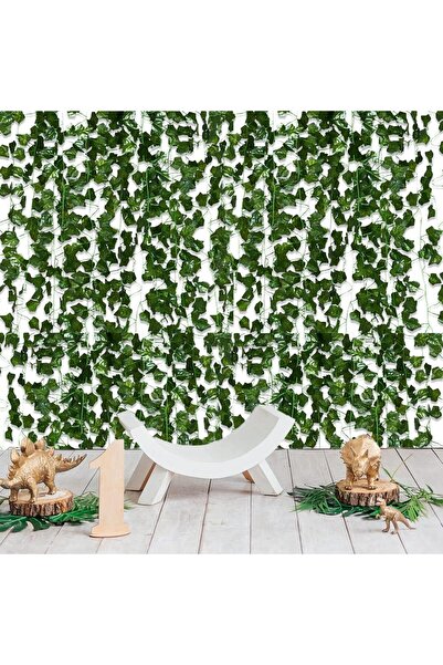 Gardlov Set 3 ghirlande iedera artificiala pentru decorare, inaltime 2.1 m, l...