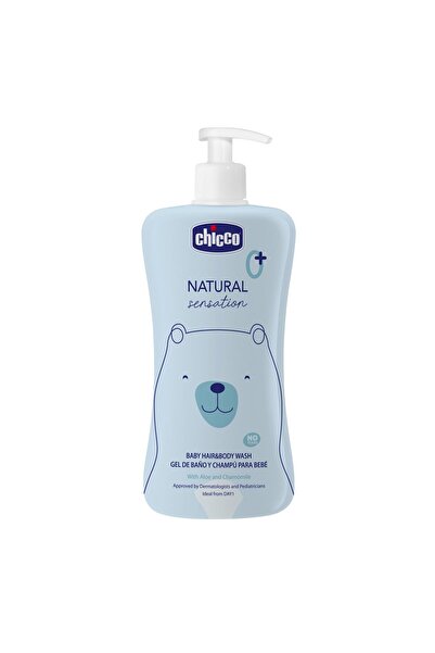 Chicco غسول الشعر والجسم للأطفال من ناتشورال سينسيشن بدون دموع 500 مل