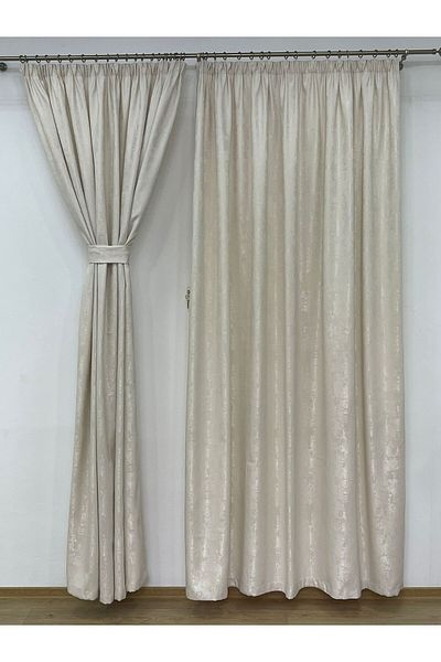 Liz Line Set of Two Semi-opaque Curtains, With Rejansa, Various Sizes and Colors, "imaginaria" By