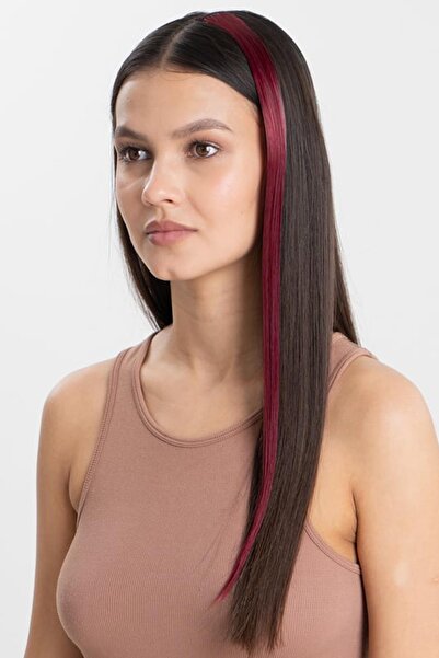 New Obsessions Long Straight Synthetic Hair Extension Snap Hairpiece