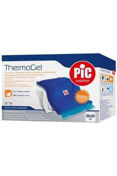 PIC SOLUTION جل حراري PIC مع غطاء مريح (20 × 30 سم)