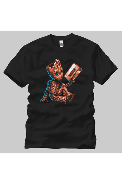Built By Crazy Groot Κασετίνα Unisex T-Shirt