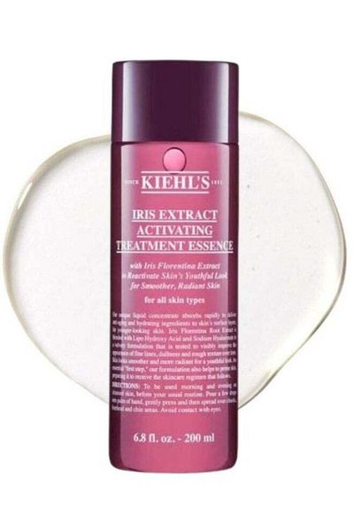 Kiehl's Iris Extract Activating Treatment Essence – Hydrating & Anti-Aging Facial Essence 200ml