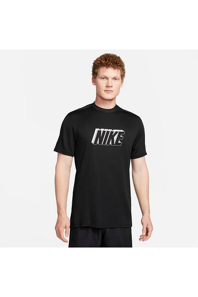 Nike Ανδρικό μπλουζάκι Academy με μαύρο στρογγυλό λαιμό