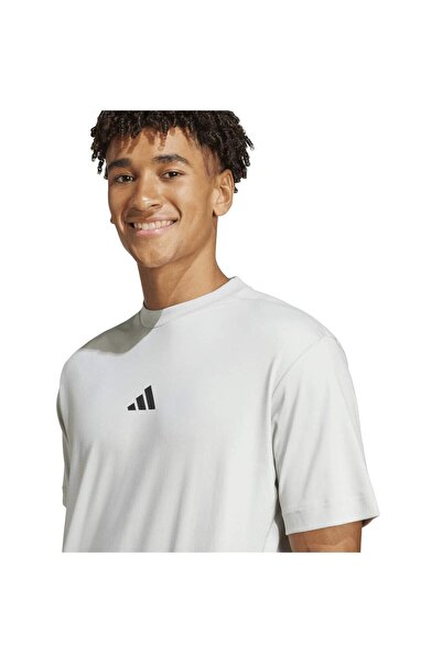 adidas Ανδρικό μπλουζάκι Ce Upf σε γκρι στρογγυλή λαιμόκοψη