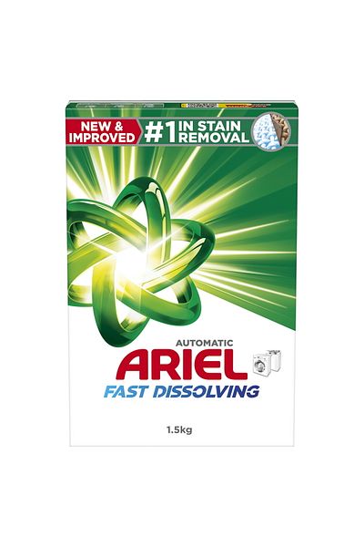 Ariel Automatic Powder Laundry Detergent Original Scent 1.5 kg