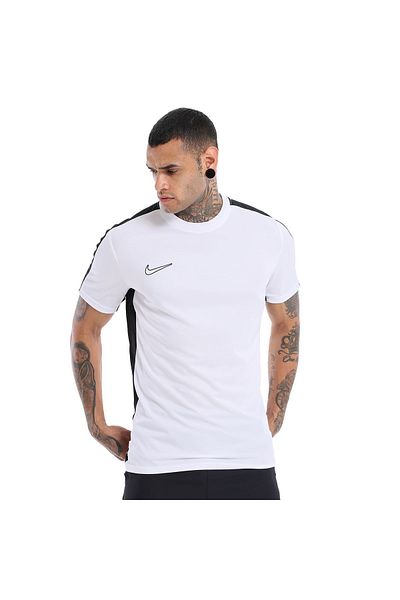 Nike Ανδρικό λευκό μπλουζάκι με στρογγυλή λαιμόκοψη Dri Fit Academy