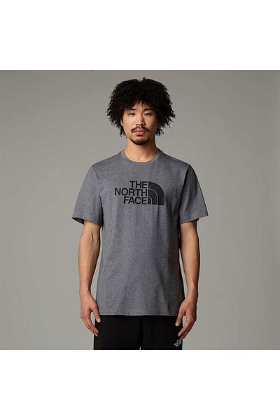 THE NORTH FACE Easy ανδρικό γκρι μπλουζάκι με στρογγυλή λαιμόκοψη