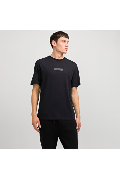 Jack & Jones Erkek Gögüs Logo Baskili Tisört - Taka