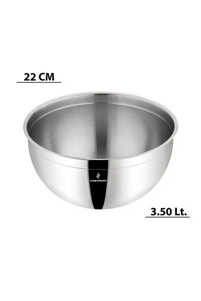 Sofram وعاء فولاذي مقاس 22 سم