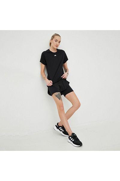 adidas Training Essentials Women's Black Round Neck T-Shirt