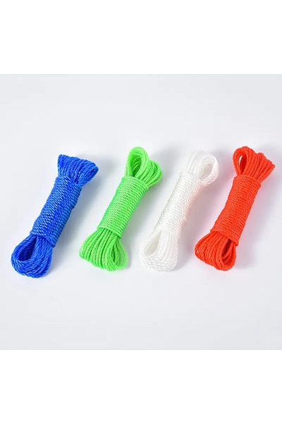 Tesa (4 Pieces) 4×10 Mt Colorful Durable Clothesline