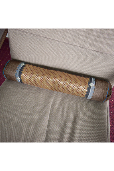 Naimeed Company Pernă ortopedică, sul din frunze de ceai, Naimeed D4930, maro