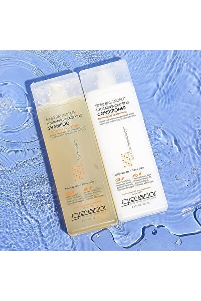 Giovanni 50:50 Balanced Hydrating-Clarifying Shampoo, 24 oz