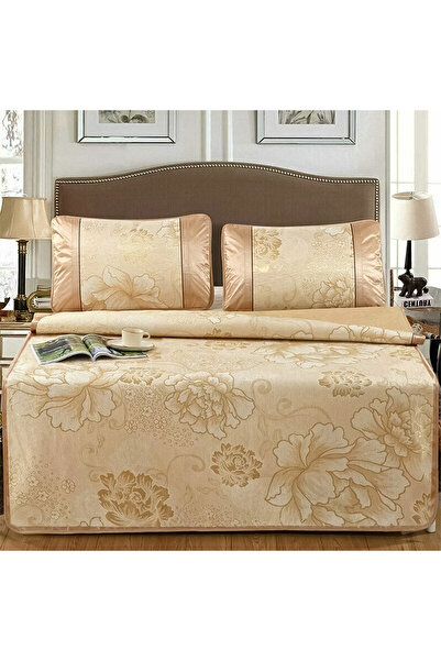 Naimeed Company Double bed linen set, width 180cm, Naimeed D4912, Orange