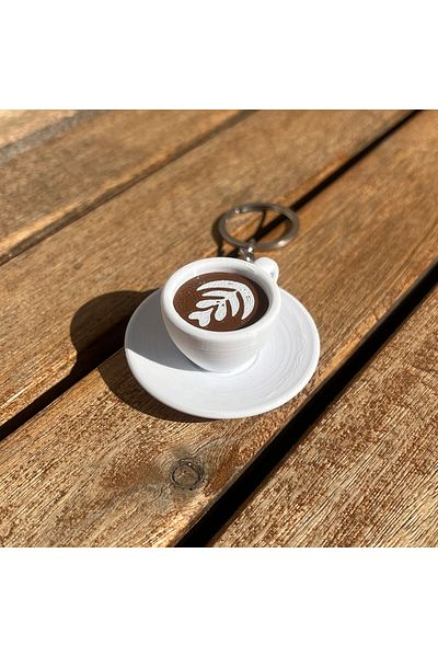 Gada Keychain for Coffee Enthusiasts – Perfect Gift for Baristas and Coffee Lovers