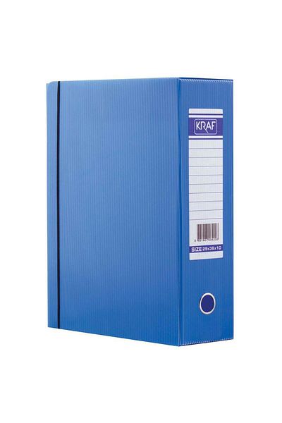 KRAF صندوق أرشيف 10 × 29 × 36 سم - أزرق