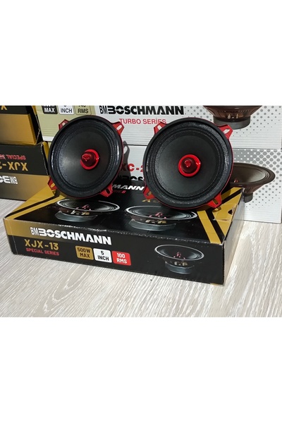patili tasarım Boschmann 13 cm Midrange Hoparlör Kurşun Göbek