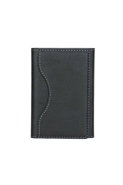 HTstore Zore Crd-04 Faux Leather Look 5 Compartment Magnetic Card Holder