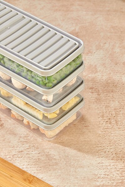 MHK Collection Storage Container Set of 15 (5X2.5L + 10X1L) | Airtight | Freezer Compatible