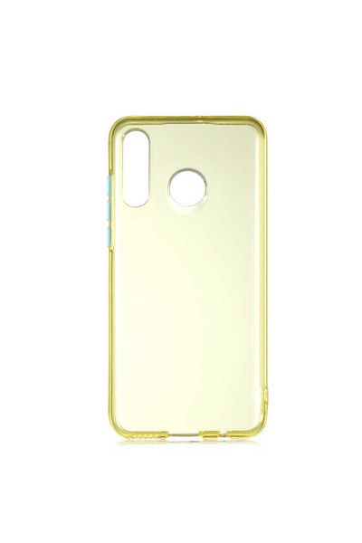 HTstore غطاء حماية Zore Bistro متوافق مع هاتف P30 Lite من Huawei - أصفر