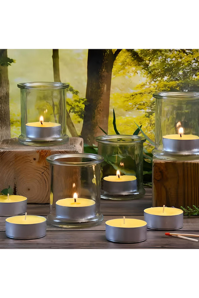 Gardlov Set 18 lumanari ulei esential citronela anti tantari, tip pastila, pentru interior si exterior